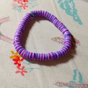 Pink and purple bracelet